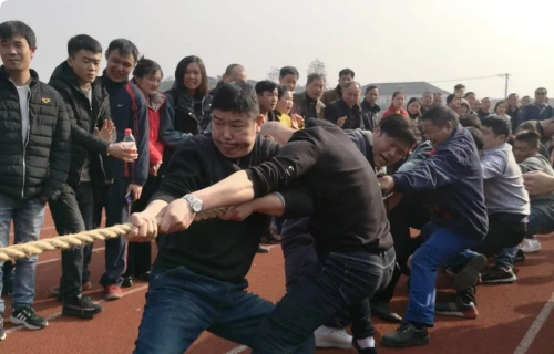 拔河比赛活动风采